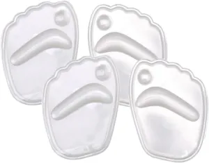 1Set Gel Forefoot Cushions Self Adhesive High Heel Inserts Relief Shoe Pads for Women Men Comfortable Support Assorted Color