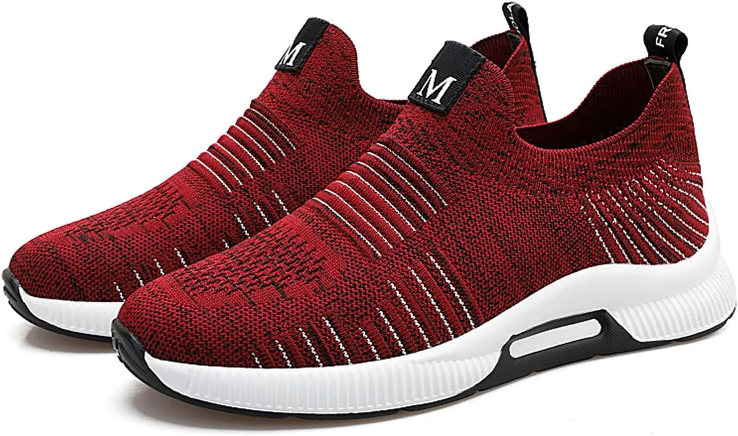 4cm Men's Elevator Shoes Men's Casual Mesh Trainers Lightweight Breathable Lace Up Sports Shoes with Sneaker Men Leather