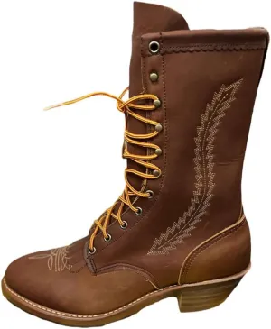 Abilene Men's 12" Western Packer Boot Soft Round Toe - 6046