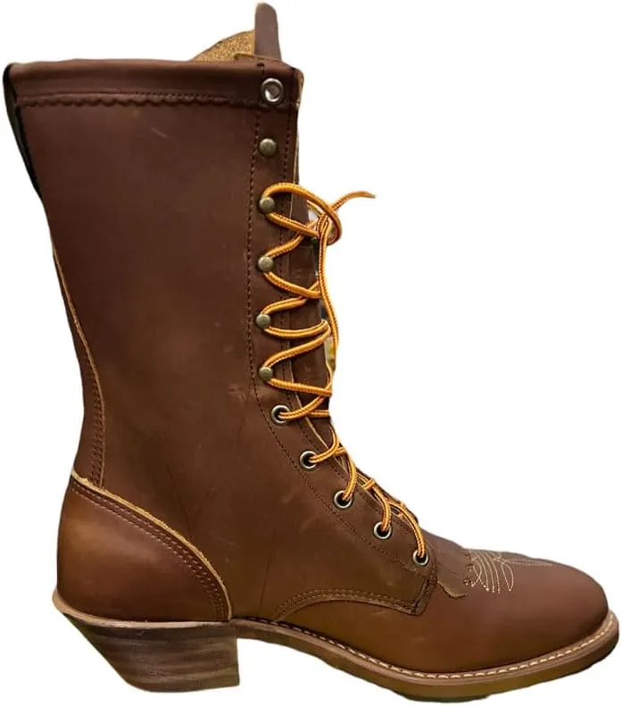 Abilene Men's 12" Western Packer Boot Soft Round Toe - 6046
