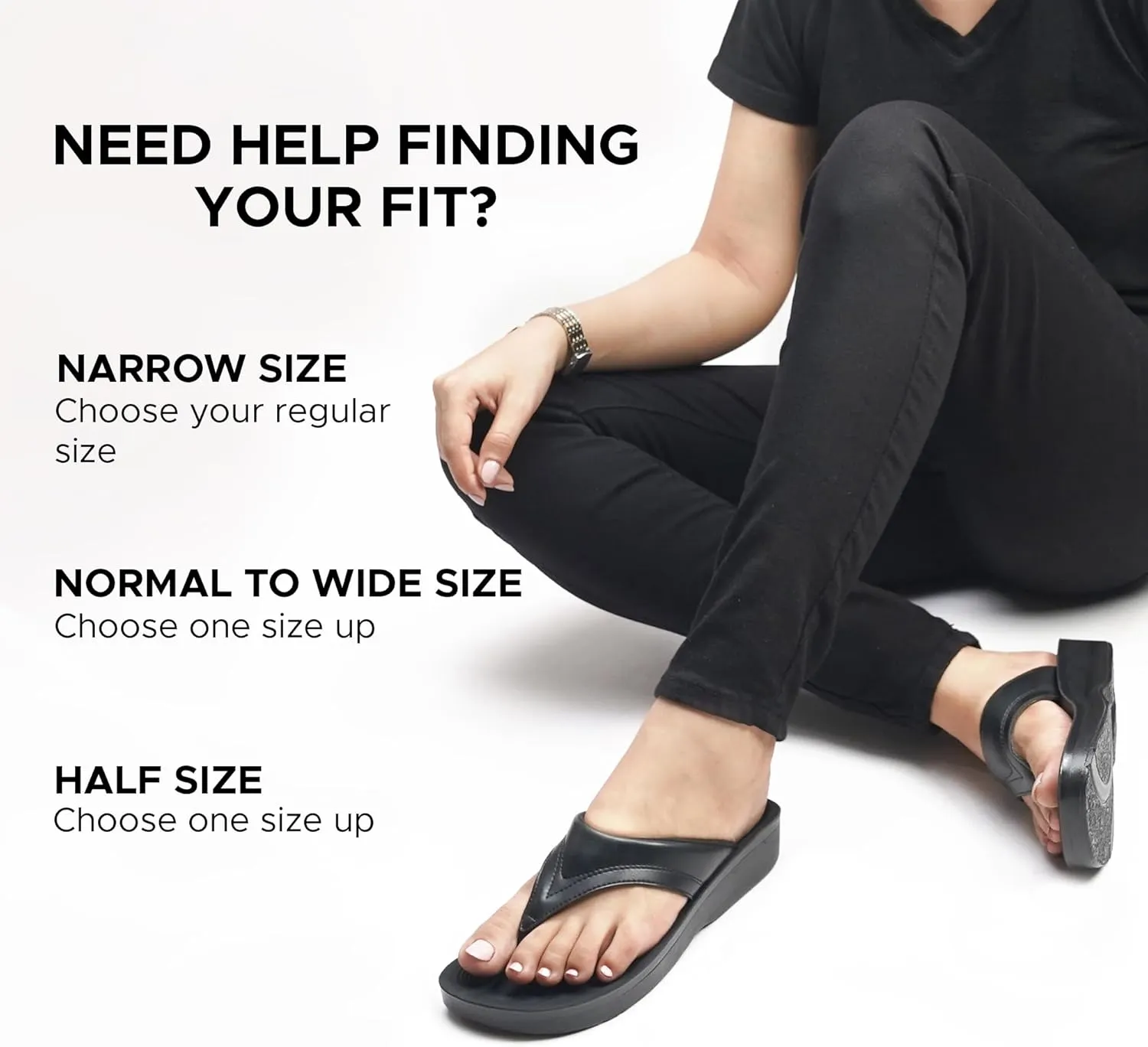 AEROTHOTIC Arch Support Flip Flops for Women Comfortable Stylish Straps with Non Slip Footbed Fashion Dressy Sandals Outdoor Travel Vacation Essentials