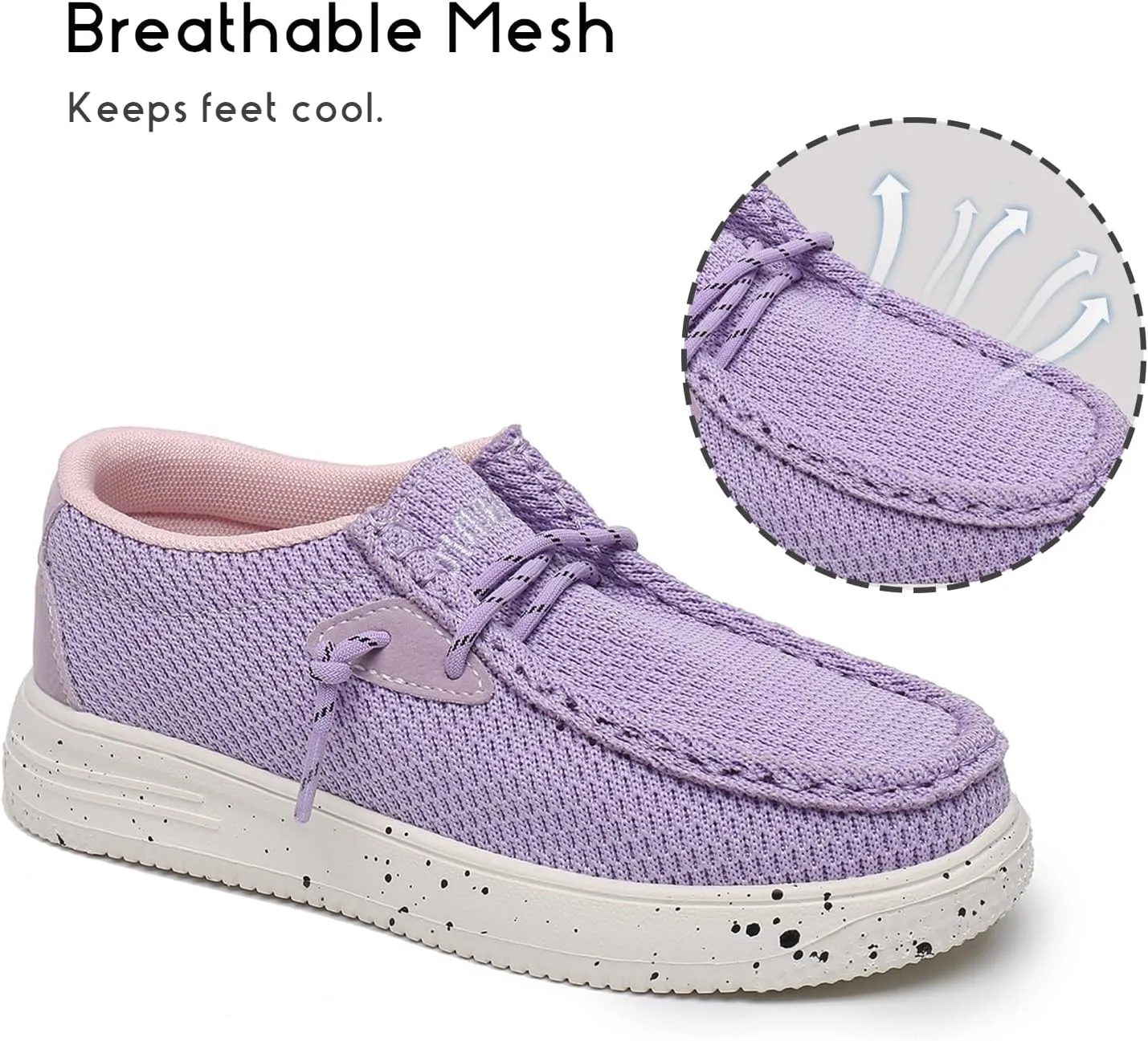 Ahannie Kids Boys Girls Loafers Slip On Casual Lightweight Walking Shoes(Toddler/Little Kid/Big Kid)
