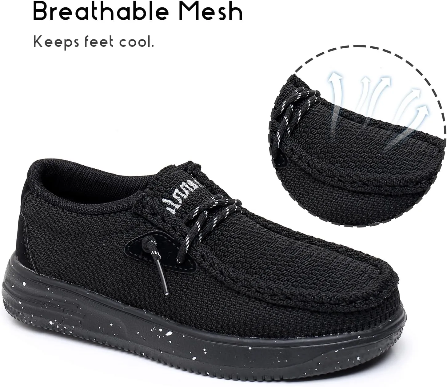 Ahannie Kids Boys Girls Loafers Slip On Casual Lightweight Walking Shoes(Toddler/Little Kid/Big Kid)