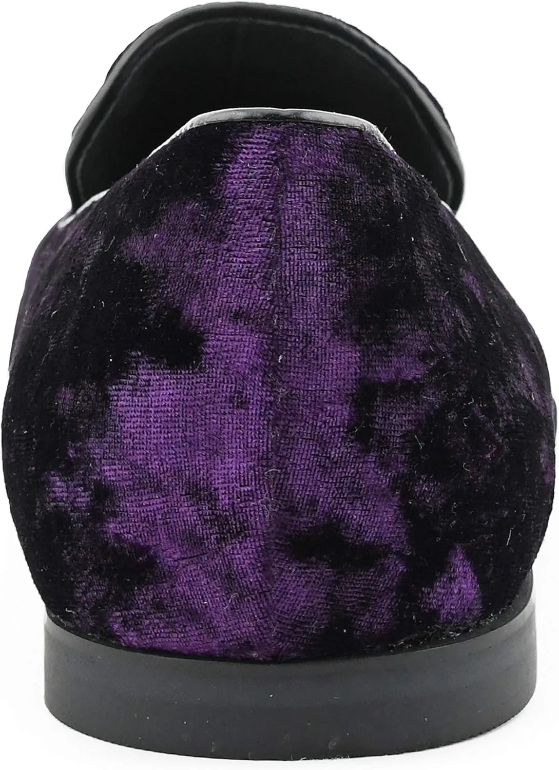 Amali Hauser2 - Men's Slippers - Mens Loafers - Designer Shoes for Men - Crushed Velvet, Luxurious, Mens Casual Shoes - Mens Slip On Shoes- Tuxedo Shoes
