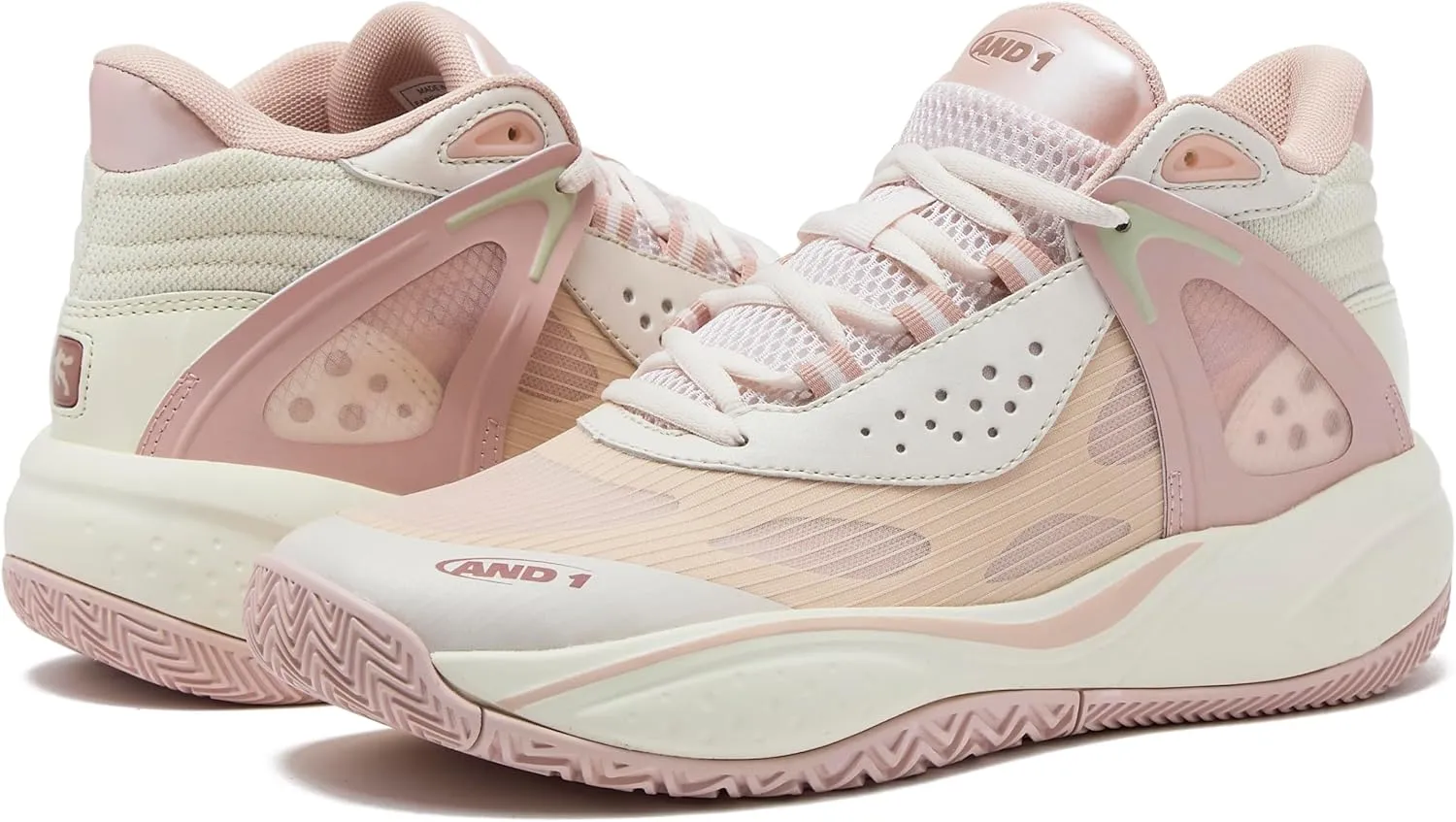AND1 Basketball Shoes for Women and Men, High Top Men’s Basketball Shoes - Womens Basketball Sneakers Size 6 to 16