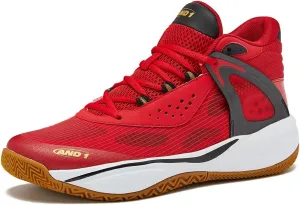AND1 Turnaround Men’s Basketball Shoes, Indoor or Outdoor Basketball Sneakers for Men, Street or Court, Sizes 7-16