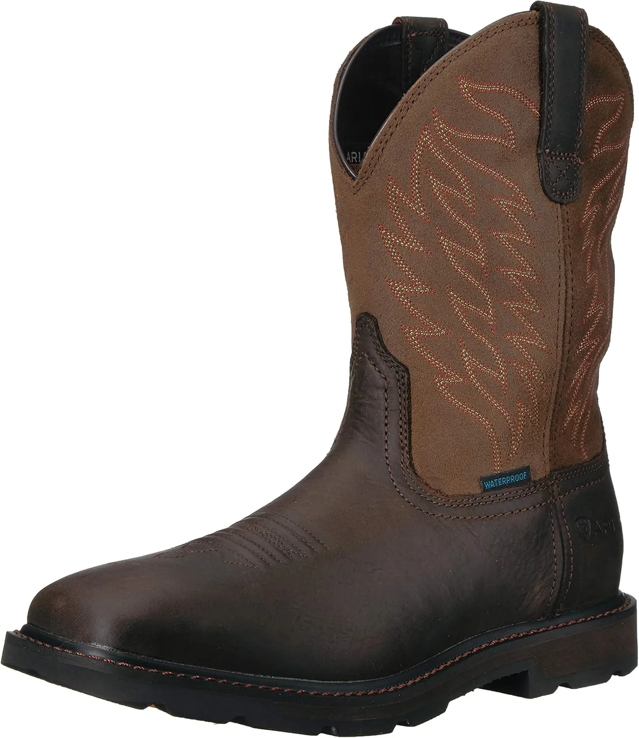 Ariat Men's Groundbreaker Wide Square Toe Waterproof Work Boot