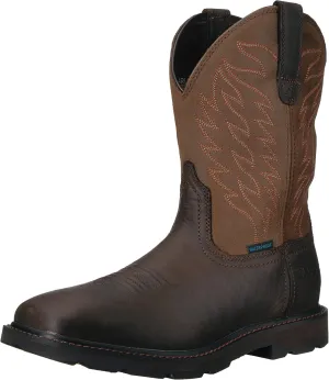 Ariat Men's Groundbreaker Wide Square Toe Waterproof Work Boot