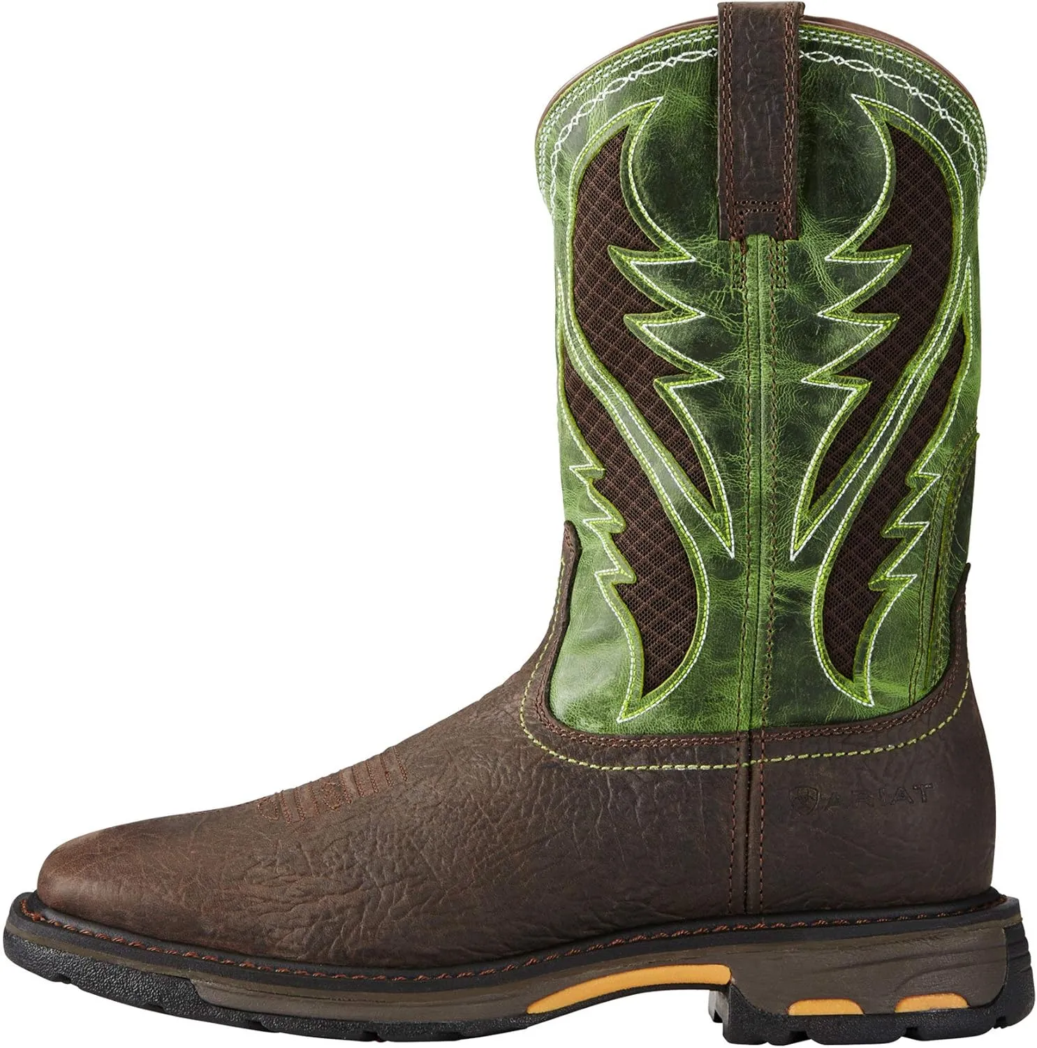 Ariat Men's WorkHog Wide Square Toe VentTEK Composite Toe Work Boot
