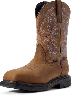 Ariat Men's WorkHog XT Wide Square Toe Waterproof Carbon Toe Work Boot