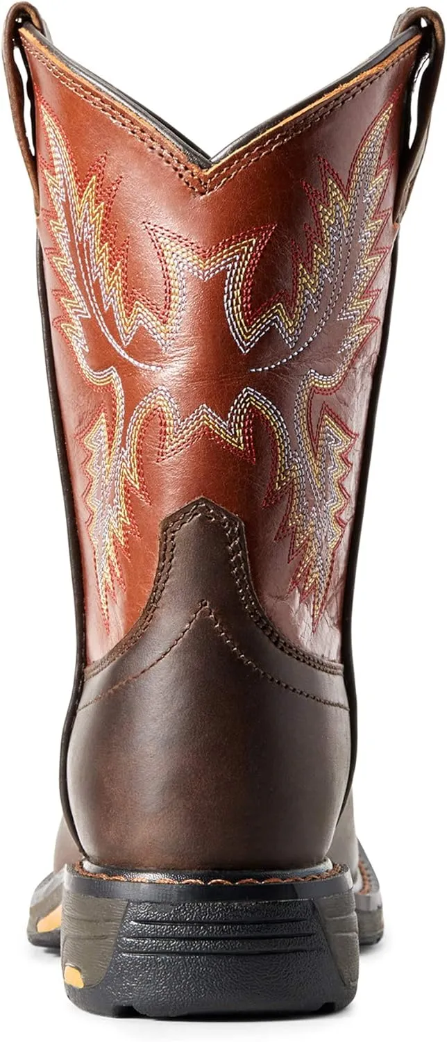 Ariat Unisex Kids' WorkHog Wide Square Toe Boot