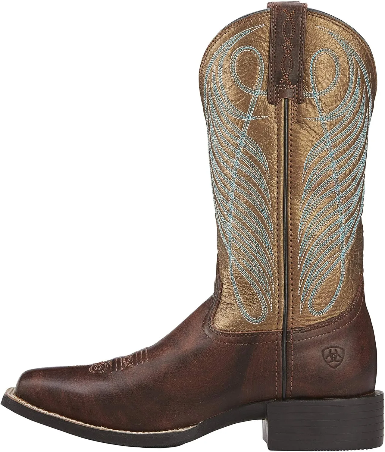 Ariat Women's Round Up Wide Square Toe Western Boot
