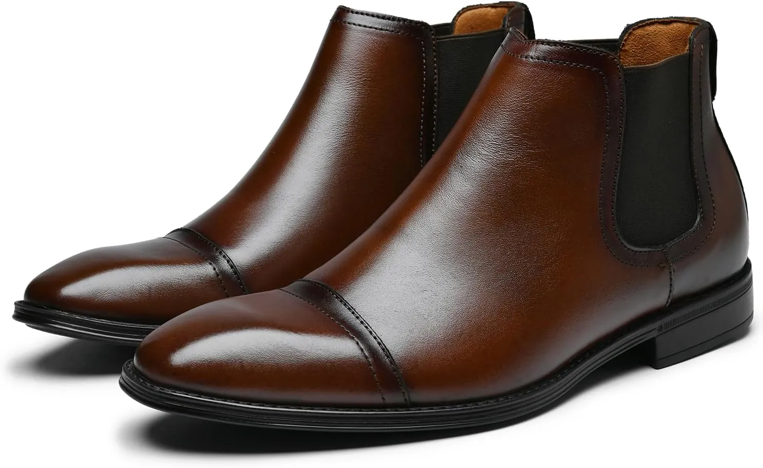 Arkbird Men's Brown Oxford Dress Boots