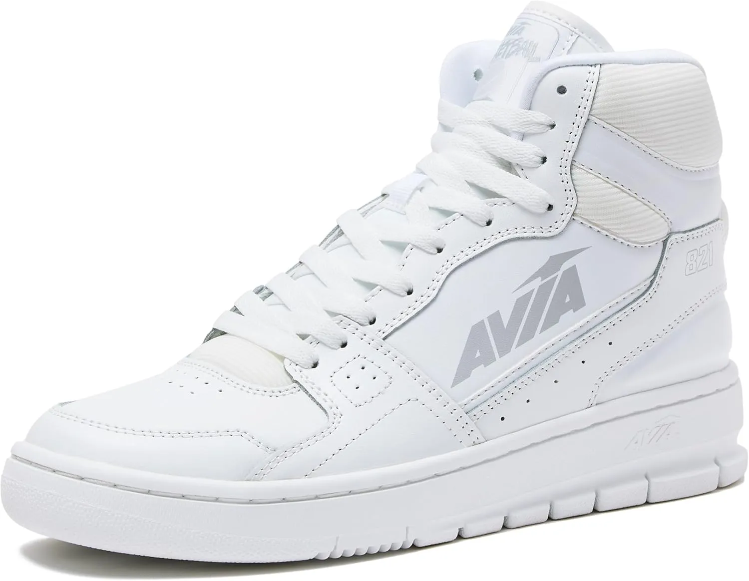 Avia 821 High Top Sneakers for Men, Indoor or Outdoor Mens Basketball Shoes, Size 7 to 16 Retro High Top Shoes Men or Women