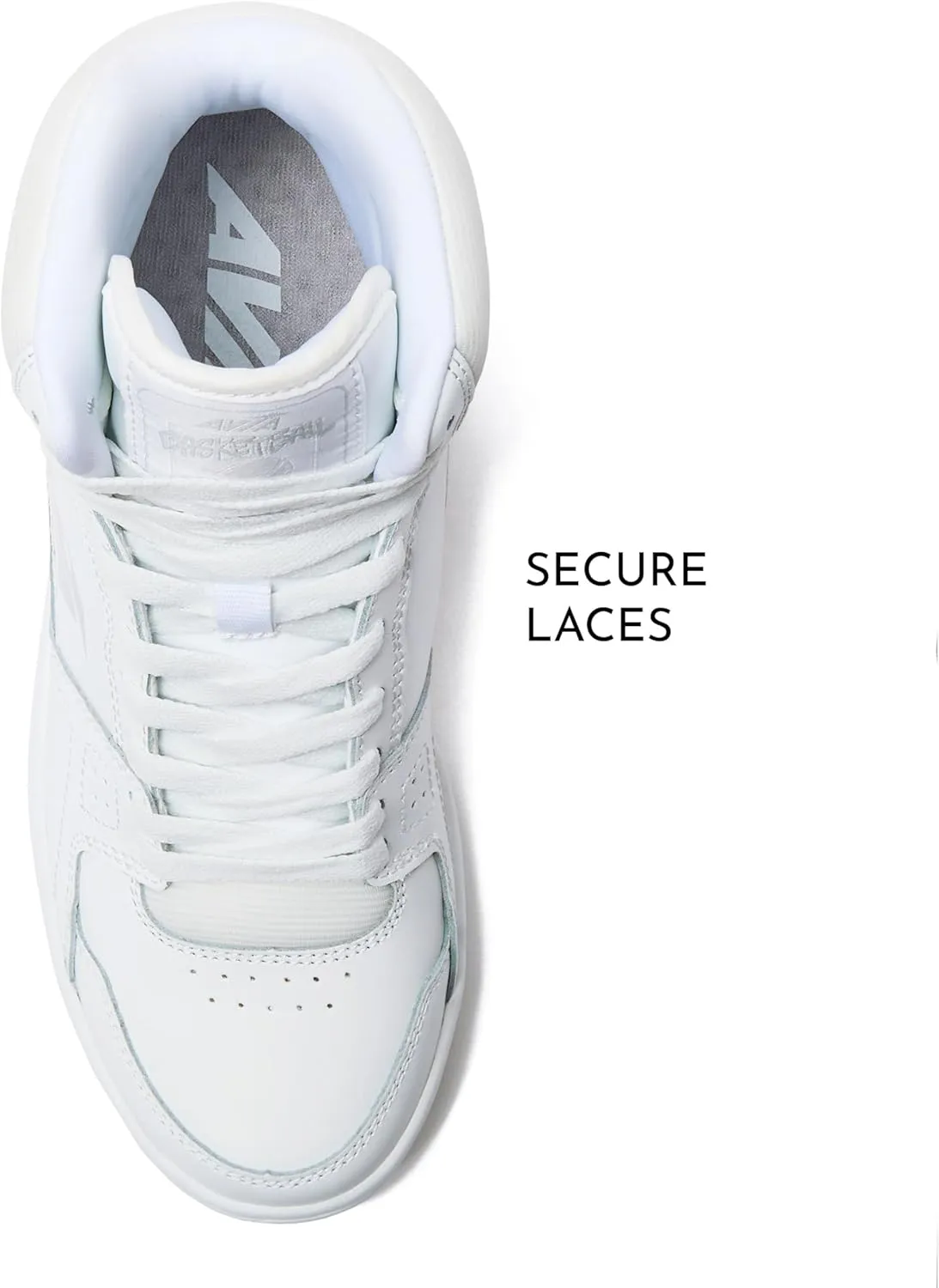 Avia 821 High Top Sneakers for Men, Indoor or Outdoor Mens Basketball Shoes, Size 7 to 16 Retro High Top Shoes Men or Women