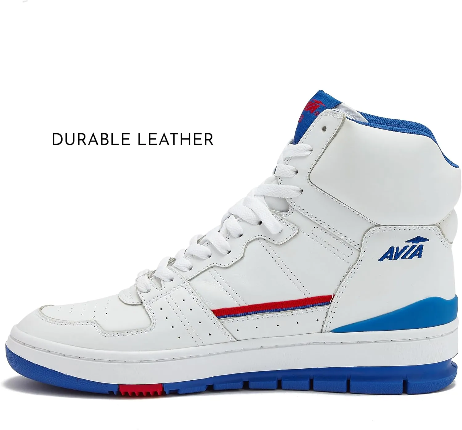 Avia 830 Men's Basketball Shoes, Retro High Top Sneakers for Men Indoor or Outdoor, Street or Court Size 7 to 16