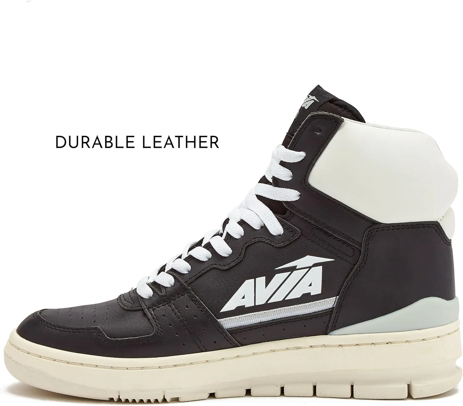 Avia 830 Men's Basketball Shoes, Retro High Top Sneakers for Men Indoor or Outdoor, Street or Court Size 7 to 16