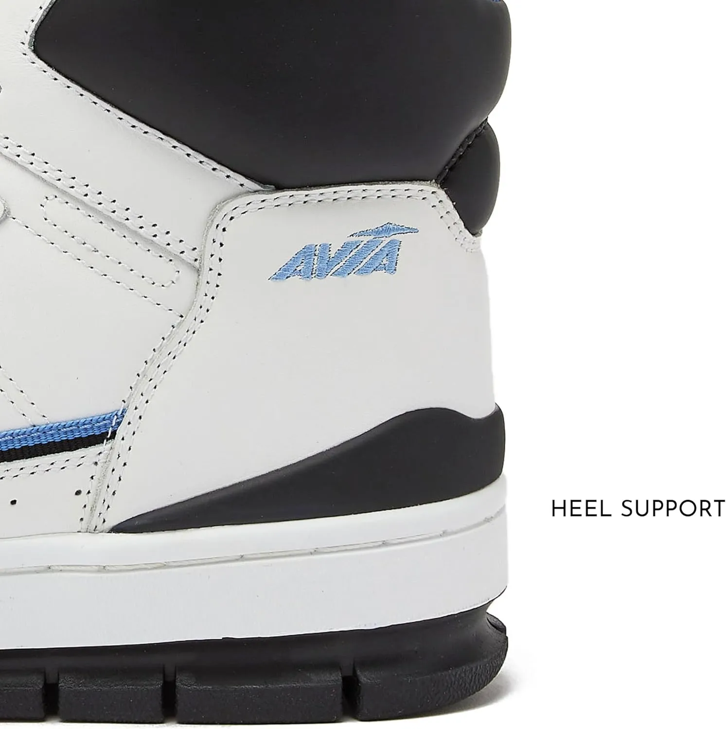 Avia 830 Men's Basketball Shoes, Retro High Top Sneakers for Men Indoor or Outdoor, Street or Court Size 7 to 16