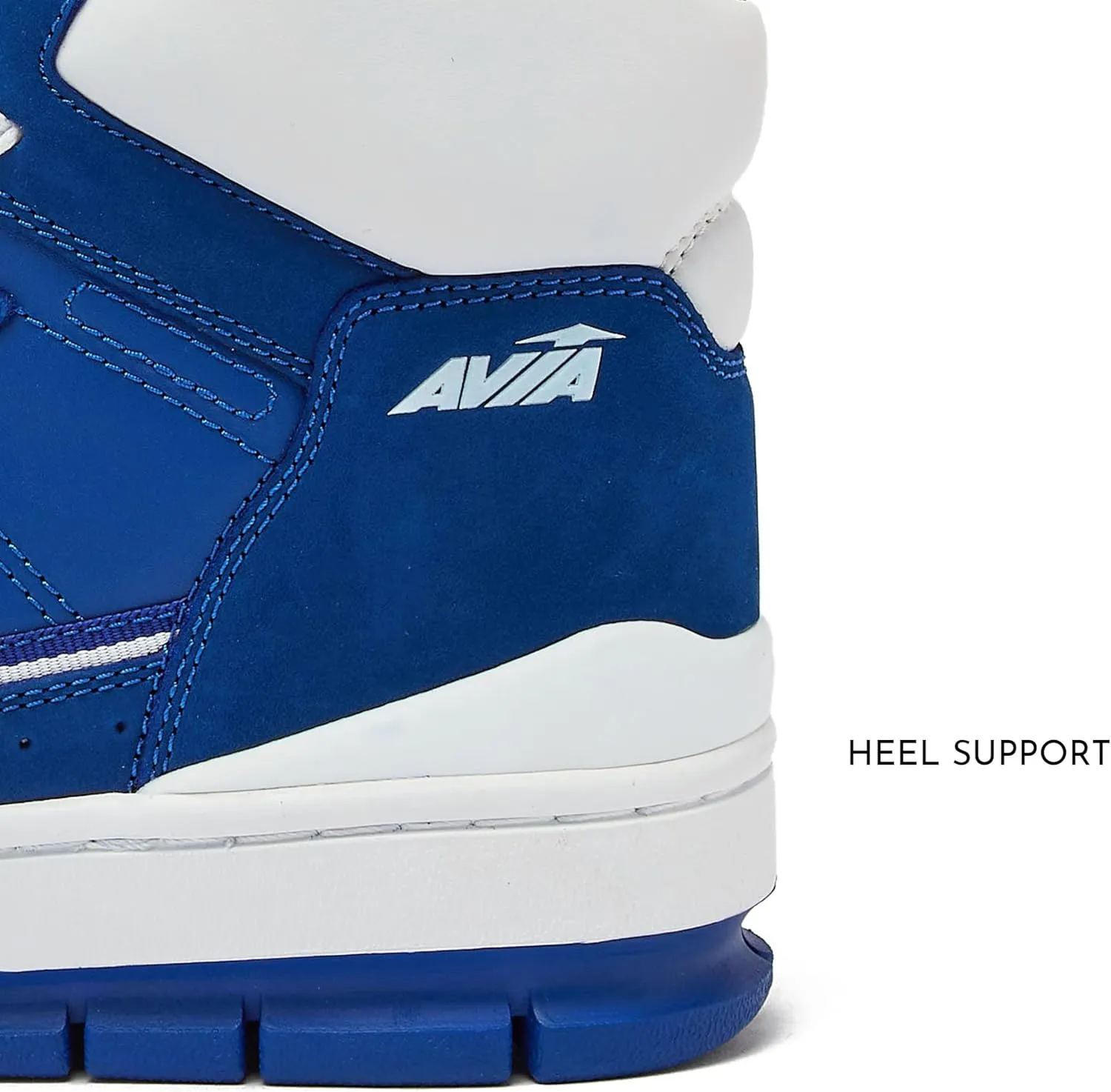 Avia 830 Men's Basketball Shoes, Retro High Top Sneakers for Men Indoor or Outdoor, Street or Court Size 7 to 16