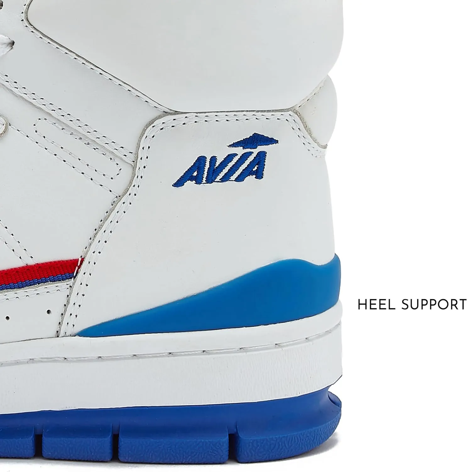 Avia 830 Men's Basketball Shoes, Retro High Top Sneakers for Men Indoor or Outdoor, Street or Court Size 7 to 16