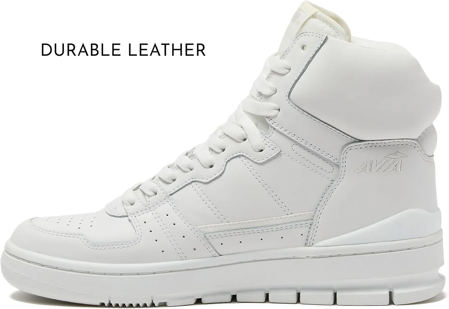 Avia 830 Men's Basketball Shoes, Retro High Top Sneakers for Men Indoor or Outdoor, Street or Court Size 7 to 16