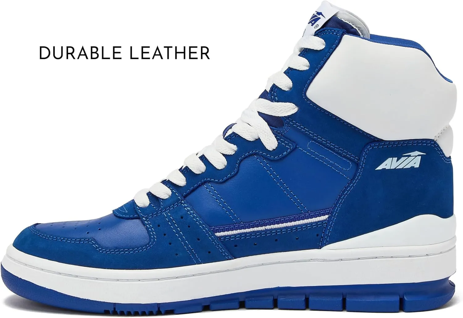 Avia 830 Men's Basketball Shoes, Retro High Top Sneakers for Men Indoor or Outdoor, Street or Court Size 7 to 16