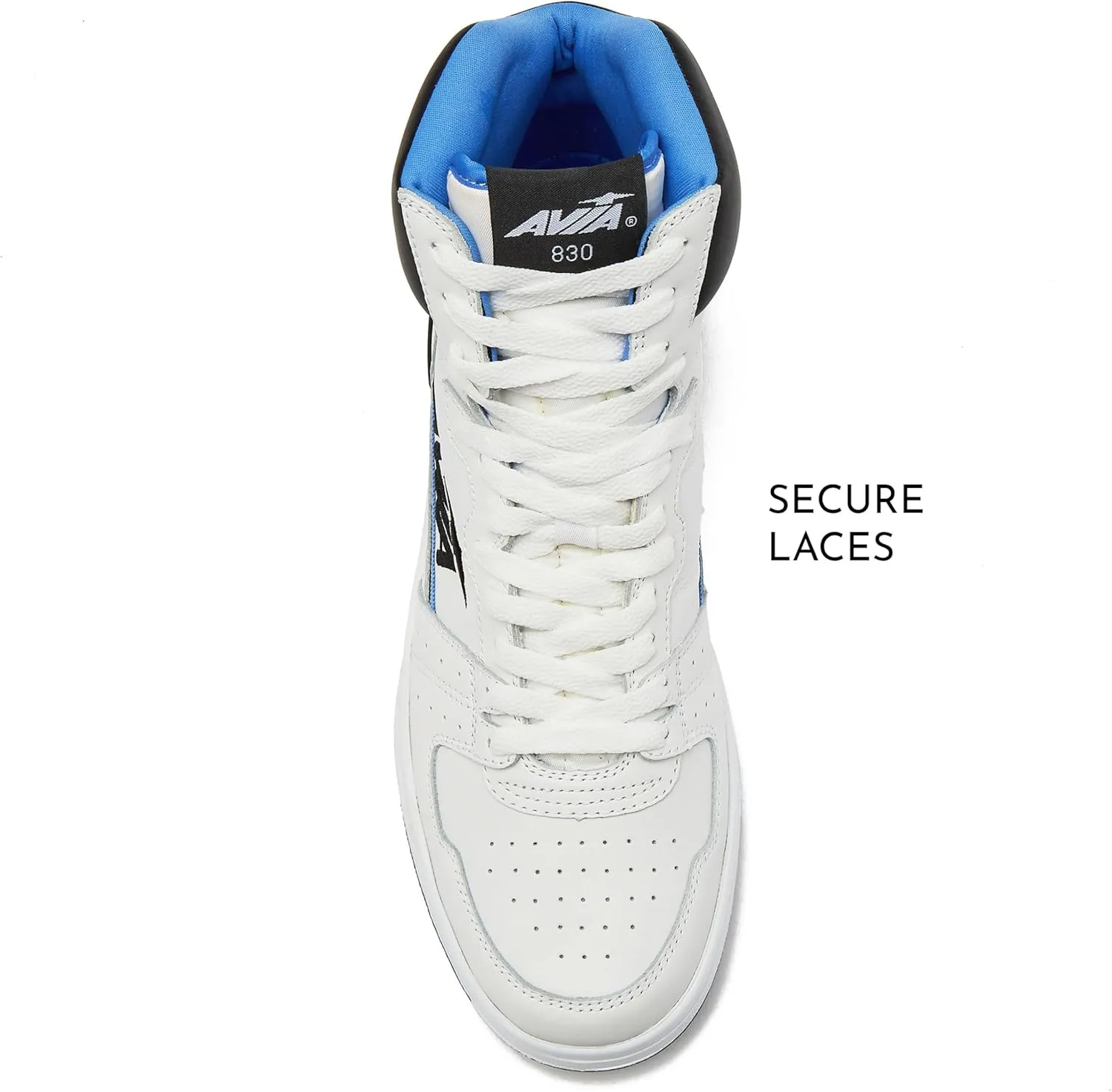 Avia 830 Men's Basketball Shoes, Retro High Top Sneakers for Men Indoor or Outdoor, Street or Court Size 7 to 16
