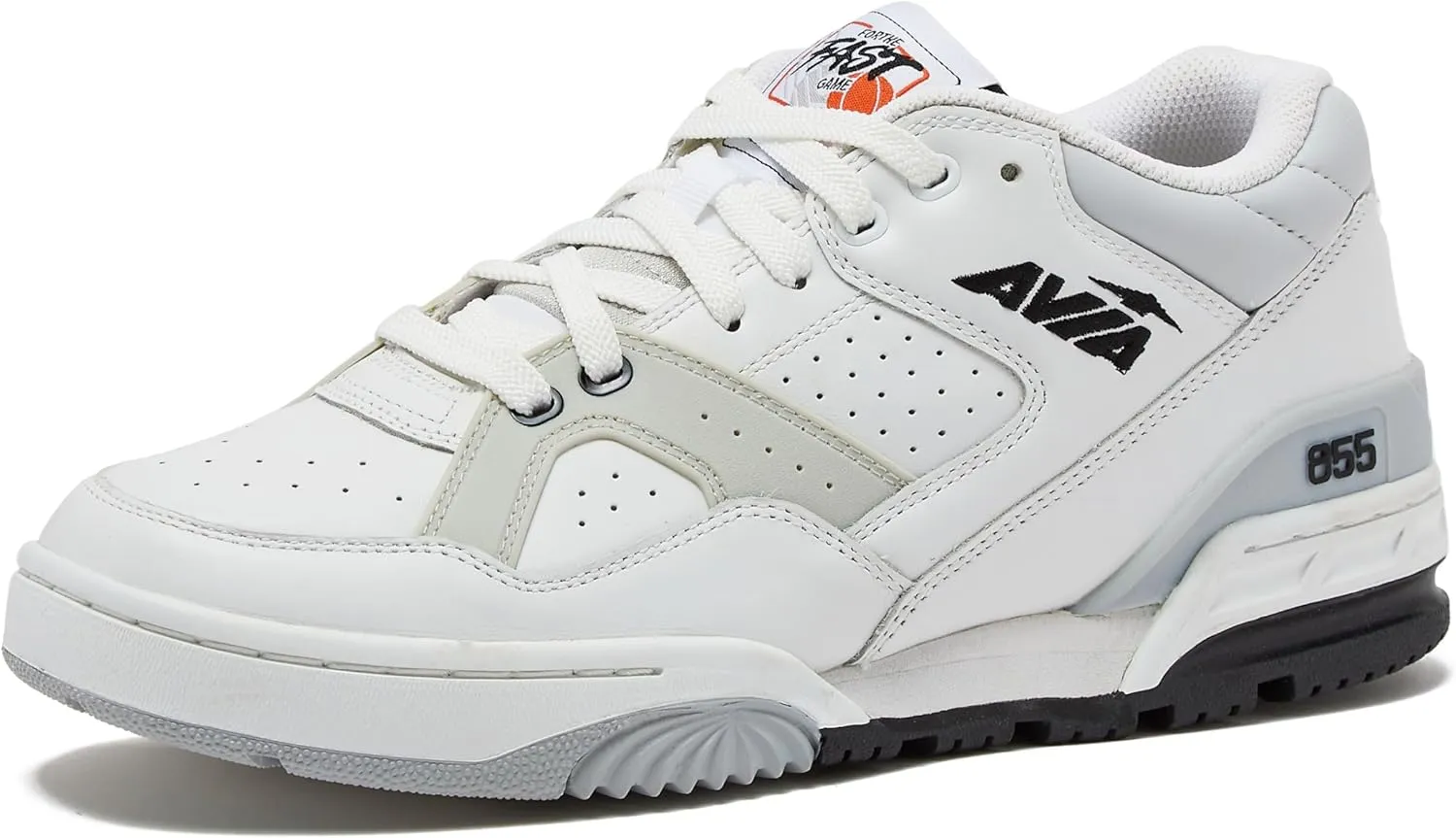 Avia 855 Basketball Sneakers for Men, Low Top Retro Womens or Mens Sneakers for Street or Court, Sizes 4.5 to 15, Blue and White, Green and Cream, or Grey and All White Shoes Men and Woman Sizes