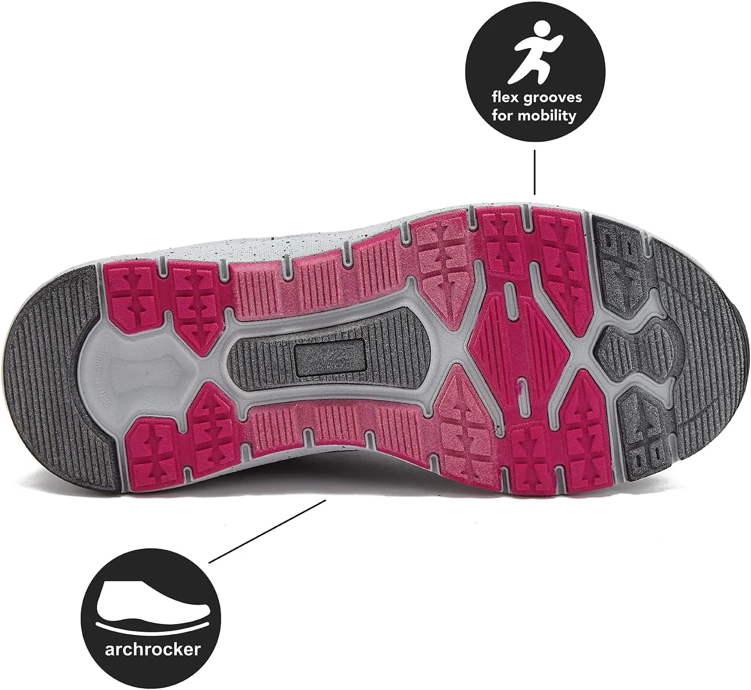 Avia Canyon Womens Trail Shoes and Walking Sneakers with Arch Support and Breathable Mesh
