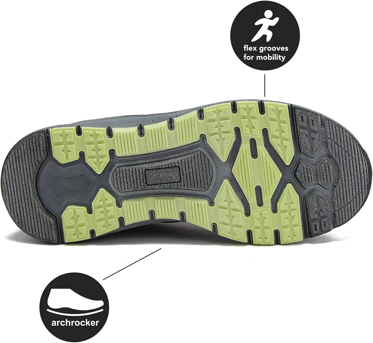 Avia Canyon Womens Trail Shoes and Walking Sneakers with Arch Support and Breathable Mesh