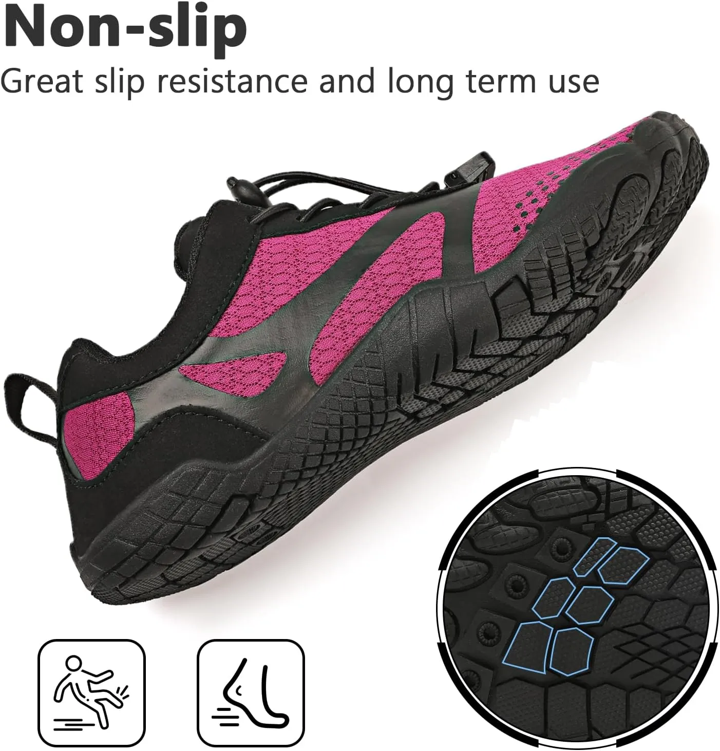 Barefoot Shoes Mens Womens Minimalist Cross Training Shoes with Wide Toe Box Athletic Zero Drop Trail Walking Hiking Running Sneakers
