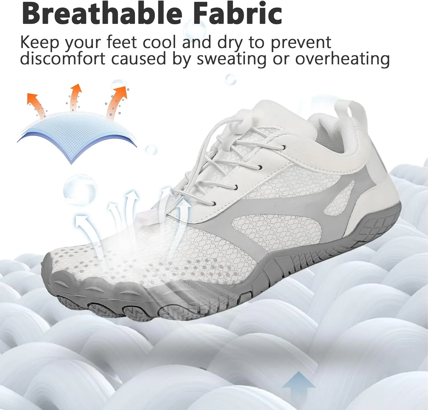 Barefoot Shoes Mens Womens Minimalist Cross Training Shoes with Wide Toe Box Athletic Zero Drop Trail Walking Hiking Running Sneakers