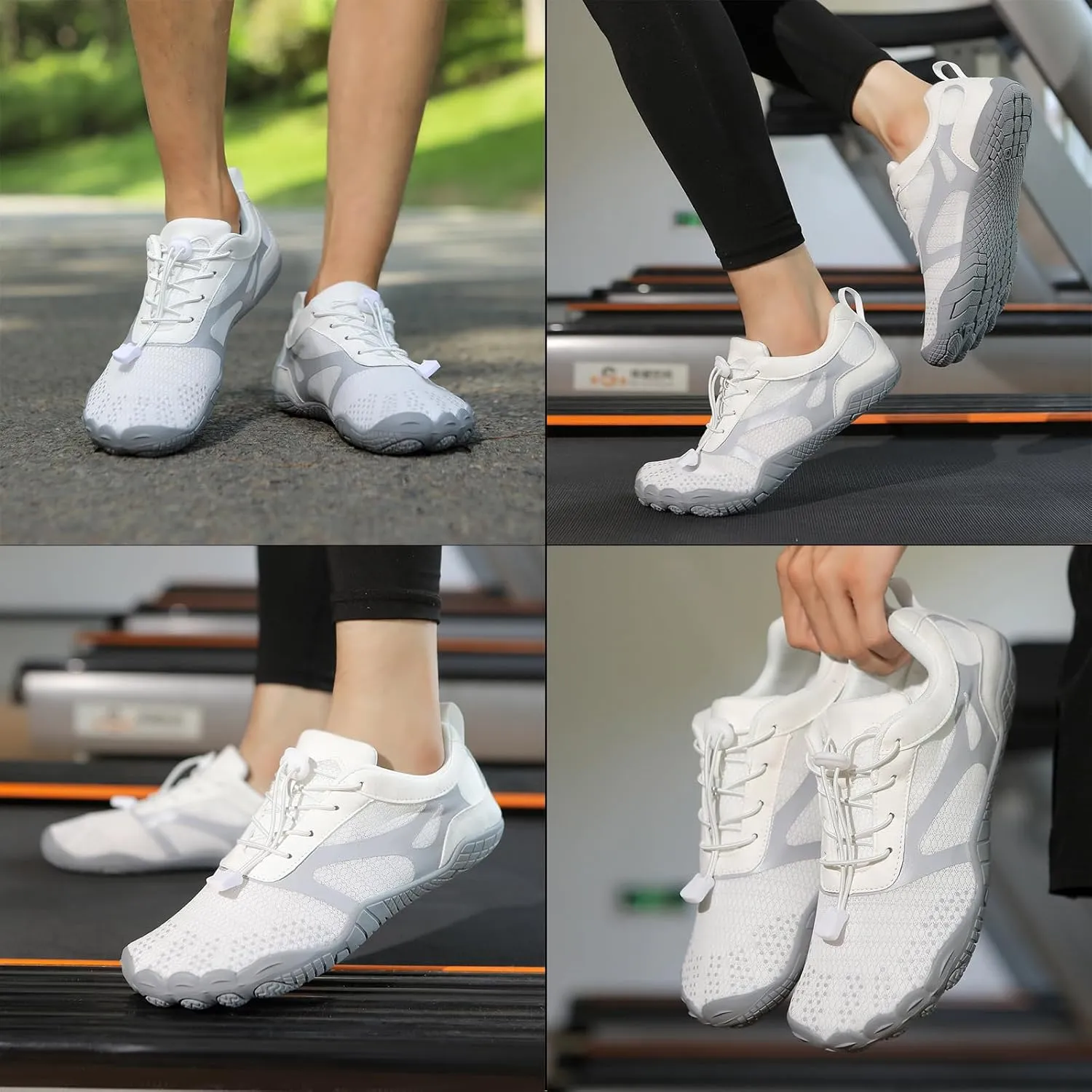 Barefoot Shoes Mens Womens Minimalist Cross Training Shoes with Wide Toe Box Athletic Zero Drop Trail Walking Hiking Running Sneakers