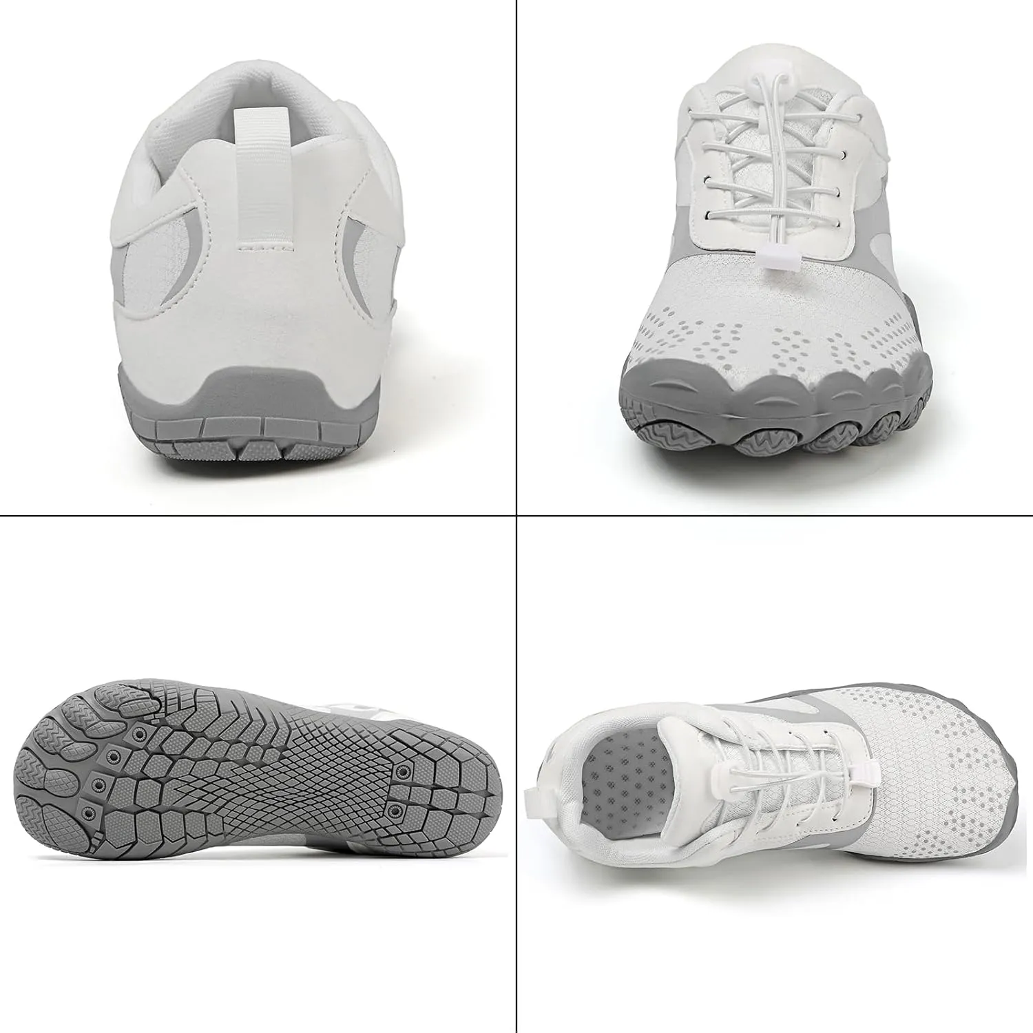 Barefoot Shoes Mens Womens Minimalist Cross Training Shoes with Wide Toe Box Athletic Zero Drop Trail Walking Hiking Running Sneakers