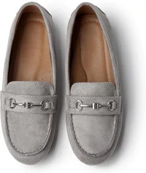 BGSTGUDS Women's Wide Loafers Shoes Cute Dressy Shoes Ladies Comfort Slip Ons Work Shoes