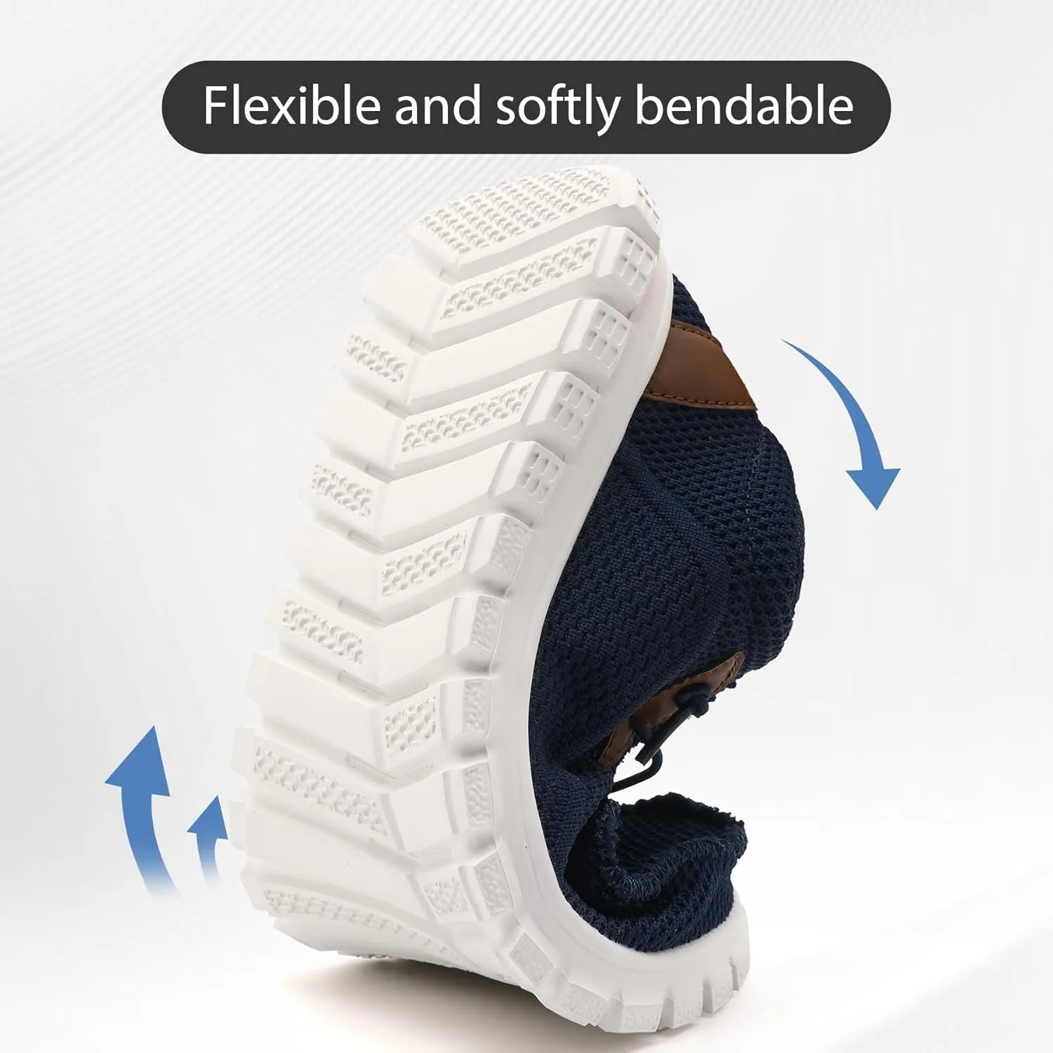 Black Shoes Mens Loafers & Slip-ons|Casual Dress Business Boat Shoes Lightweight Slip on Walking Sneakers Slippers