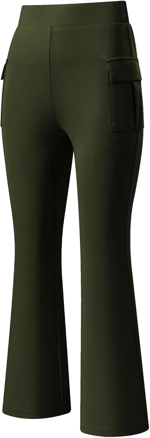 blibean Girls Uniform Pants Teen School Flare Bell Bottoms Size 6-15 Years