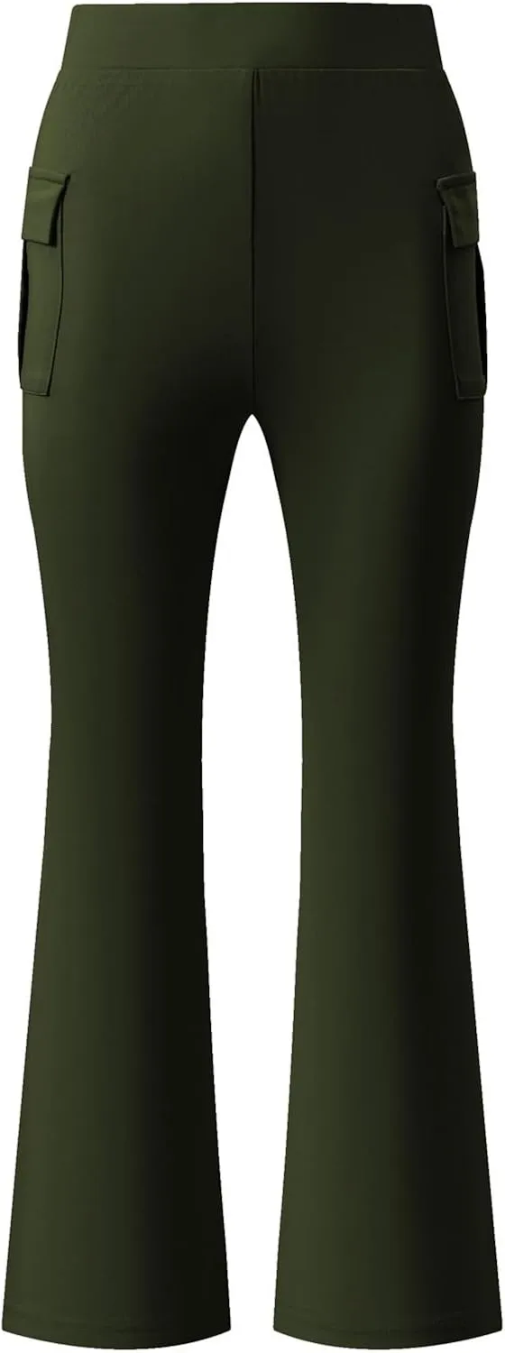 blibean Girls Uniform Pants Teen School Flare Bell Bottoms Size 6-15 Years