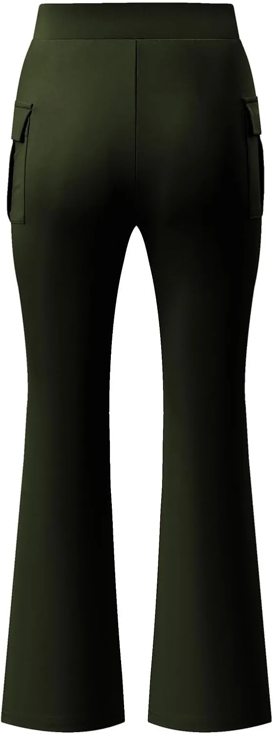 blibean Girls Uniform Pants Teen School Flare Bell Bottoms Size 6-15 Years
