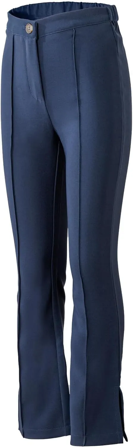 blibean Teen Girls Bell Bottom Pants Dressy Uniform Pants Size 6-15 Years