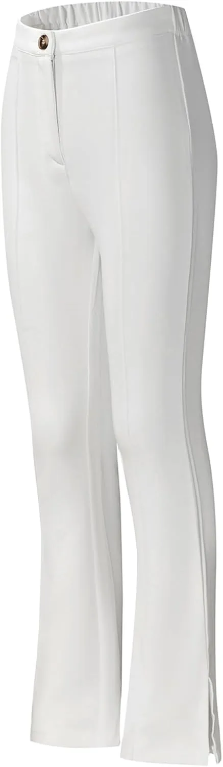 blibean Teen Girls Bell Bottom Pants Dressy Uniform Pants Size 6-15 Years