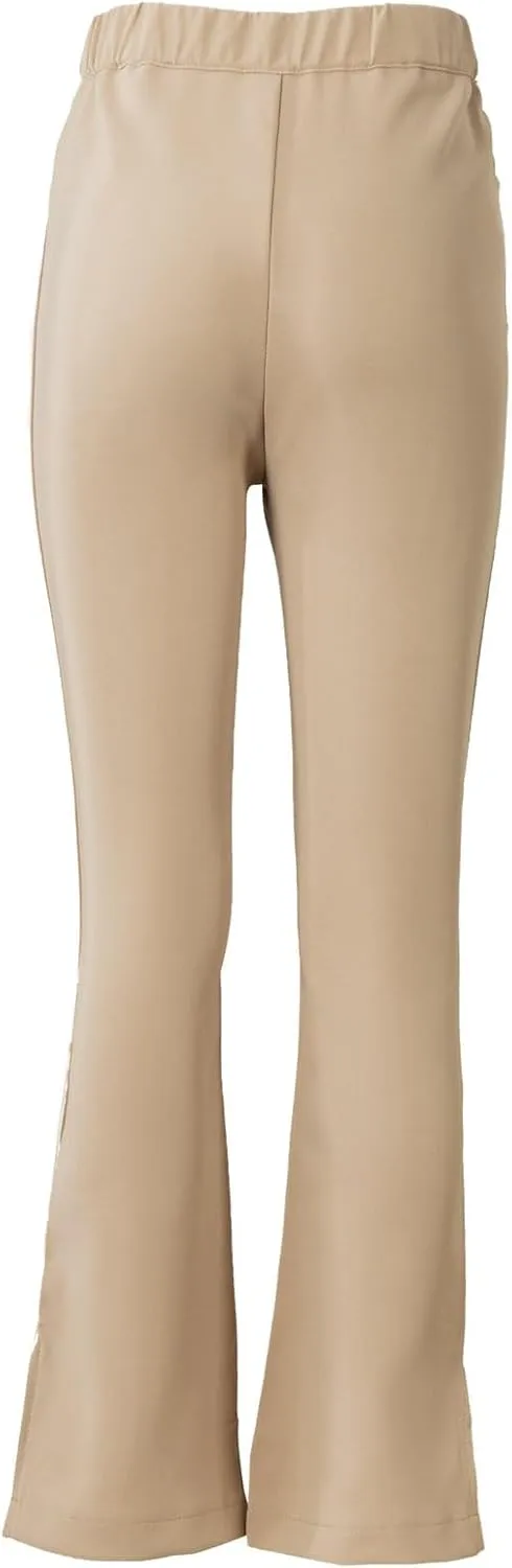 blibean Teen Girls Bell Bottom Pants Dressy Uniform Pants Size 6-15 Years