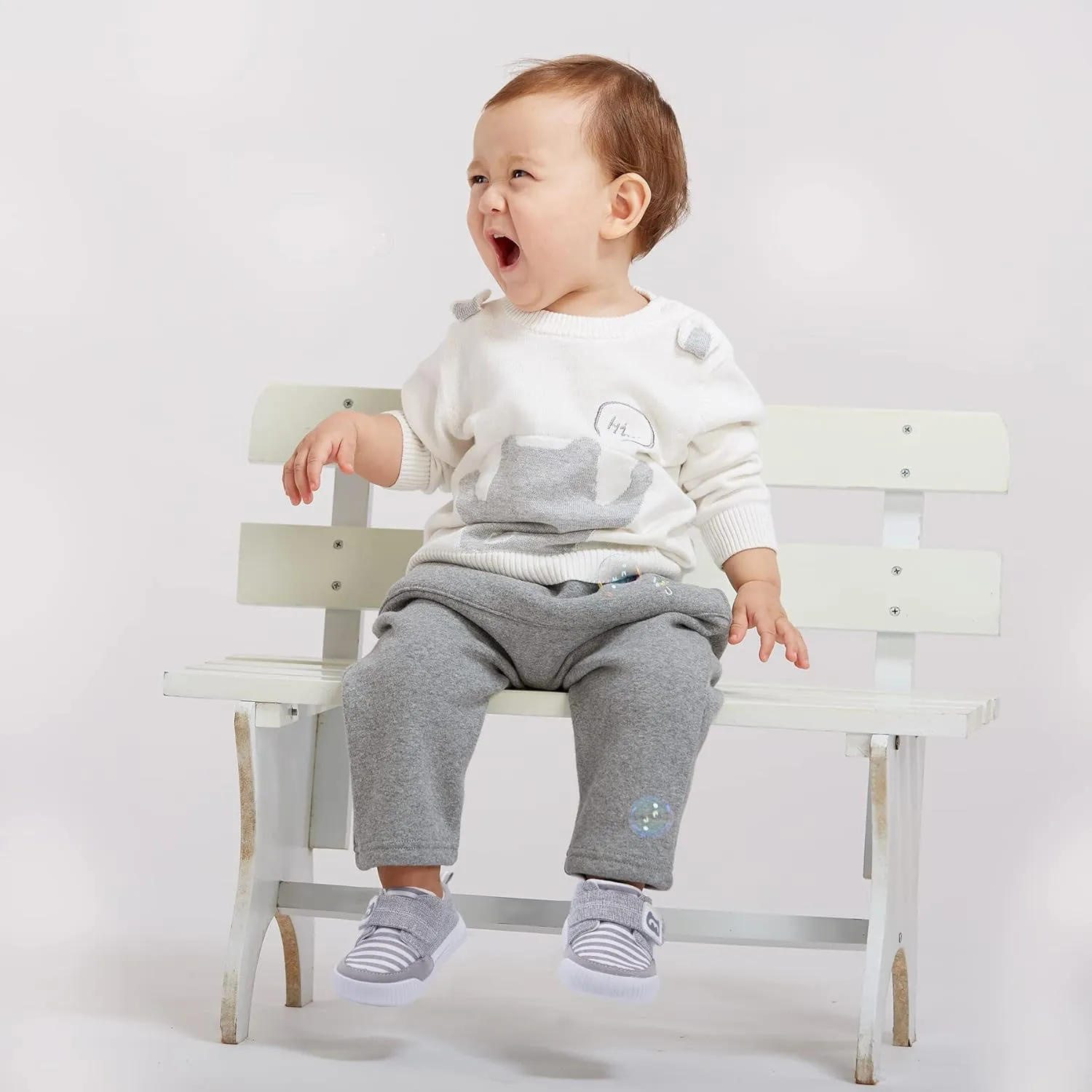 BMCiTYBM Baby Boy Girl Shoes Infant Soft Non Slip Sneakers Lightweight First Step Walking Shoes 6 9 12 18 24 Months