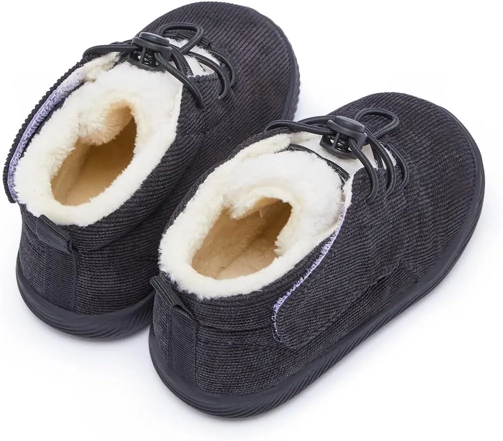 BMCiTYBM Baby Boy Girl Snow Boots Waterproof Winter Warm Booties Nonslip Lightweight Outdoor Shoes for First Walkers 6 9 12 18 24 Months(Infant/Toddler)