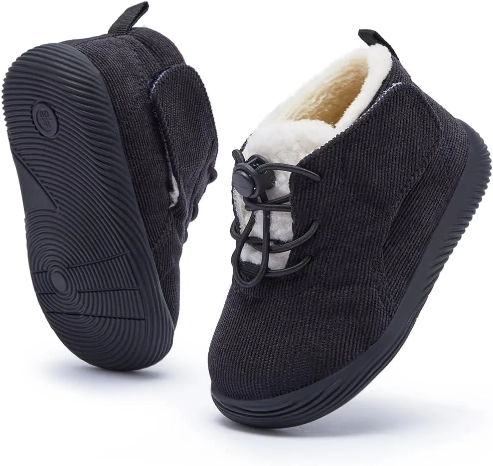 BMCiTYBM Baby Boy Girl Snow Boots Waterproof Winter Warm Booties Nonslip Lightweight Outdoor Shoes for First Walkers 6 9 12 18 24 Months(Infant/Toddler)