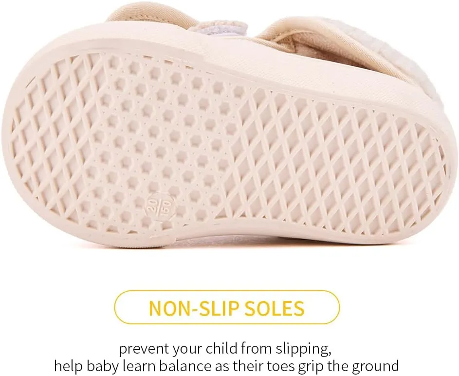 BMCiTYBM Baby Shoes Boy Girl Sneakers Winter Warm Non Slip First Walking Infant Shoes 6-24 Months