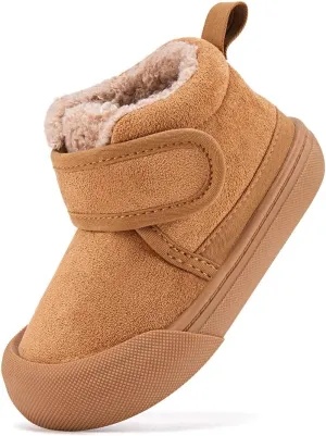 BMCiTYBM Baby Shoes Boy Girl Sneakers Winter Warm Non Slip First Walking Infant Shoes 6-24 Months