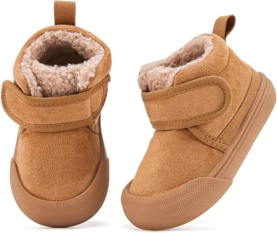 BMCiTYBM Baby Shoes Boy Girl Sneakers Winter Warm Non Slip First Walking Infant Shoes 6-24 Months