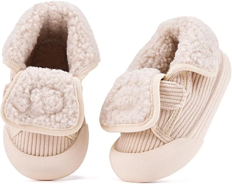 BMCiTYBM Baby Shoes Boy Girl Sneakers Winter Warm Non Slip First Walking Infant Shoes 6-24 Months