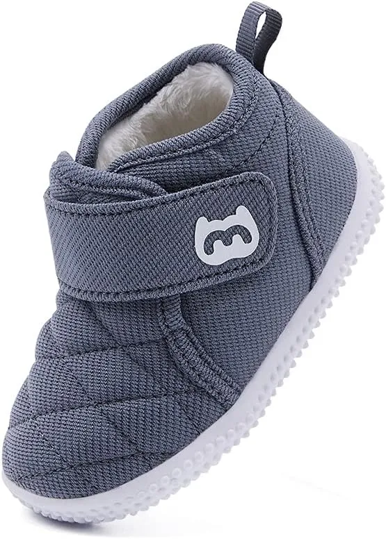 BMCiTYBM Baby Shoes Boy Girl Sneakers Winter Warm Non Slip First Walking Infant Shoes 6-24 Months
